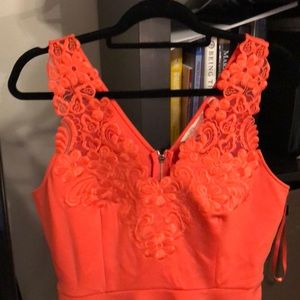 NWT Ted Baker scuba fit and flare dress